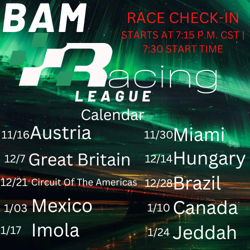 Bam Racing League